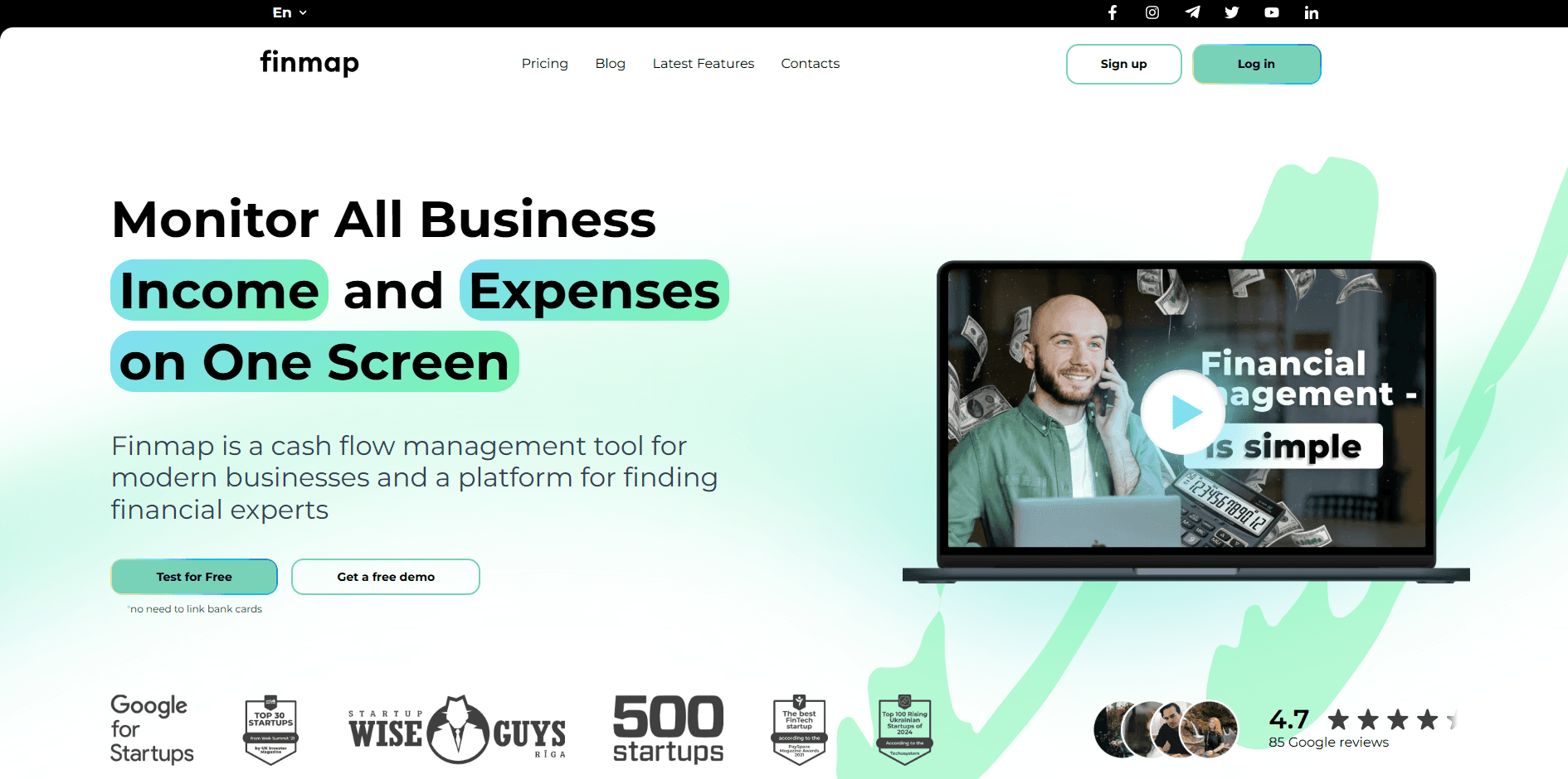 AI Powered Financial App